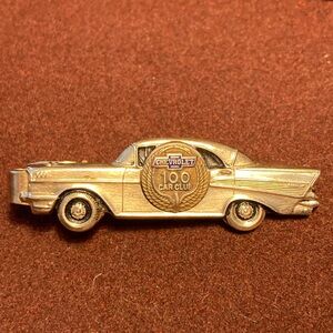 1955-56 Chevrolet 100 Car Club Tie Clip